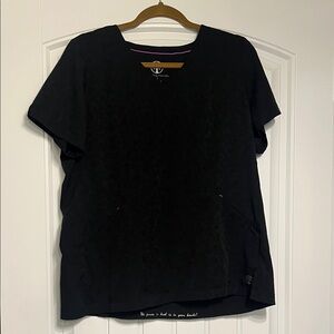 Animal print scrub top Healing Hands Size L